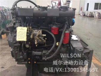 濰坊R4105帶離合器鏟車吊車用柴油機